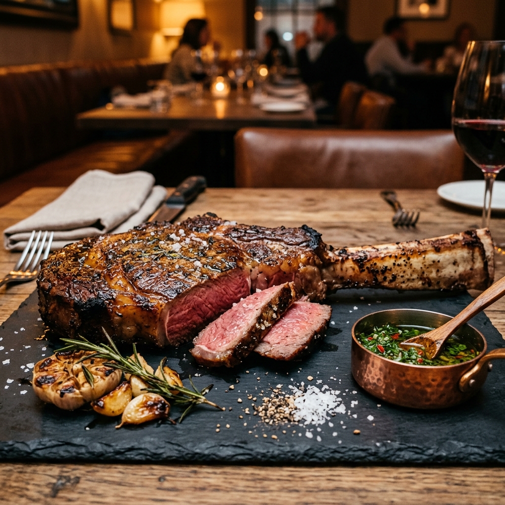 40oz Golden Ember Tomahawk Steak